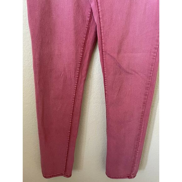 Mossimo Red Stonewash Skinny Jegging Jeans Pants Size 9 Fit 6 Inseam 29 - Picture 4 of 7